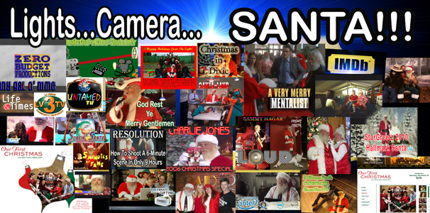 Lights...Camera...SANTA Title Frame